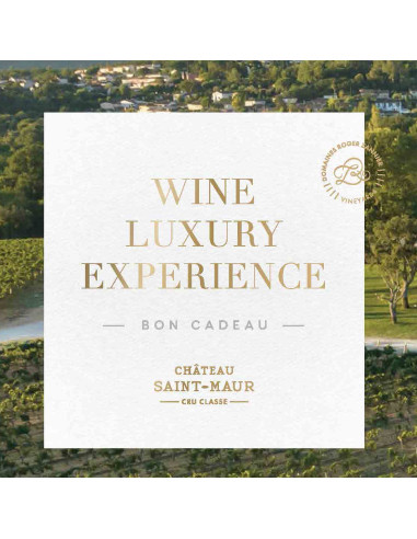 Bon cadeau 'Wine Luxury Experience'